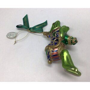 WATERFORD Ornament Holiday Heirlooms CAROUSEL FROG Glass Numbered NWT